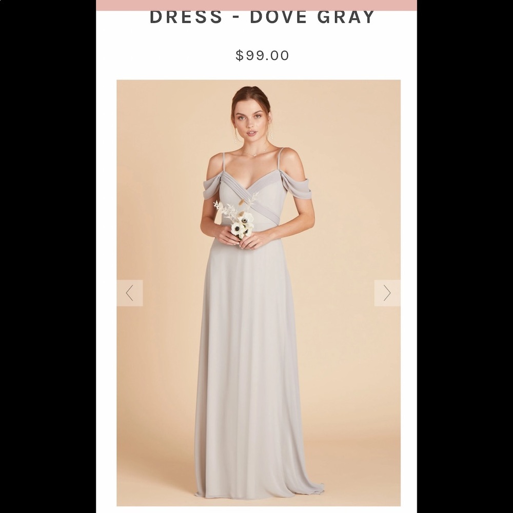Birdy Grey Spence Convertible Dress in Dove Gray